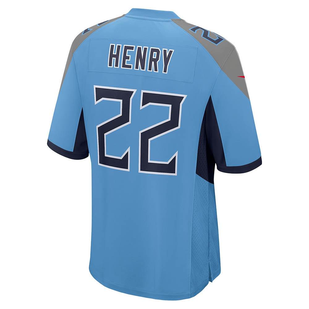 Men's Tennessee Titans Derrick Henry Player Game Jersey Light Blue