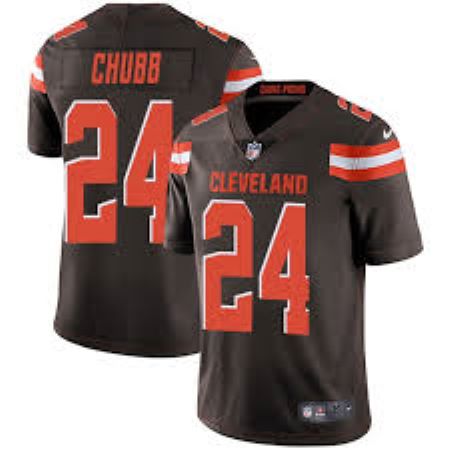 Youth Cleveland Browns Nick Chubb Game Vapor Jersey Brown
