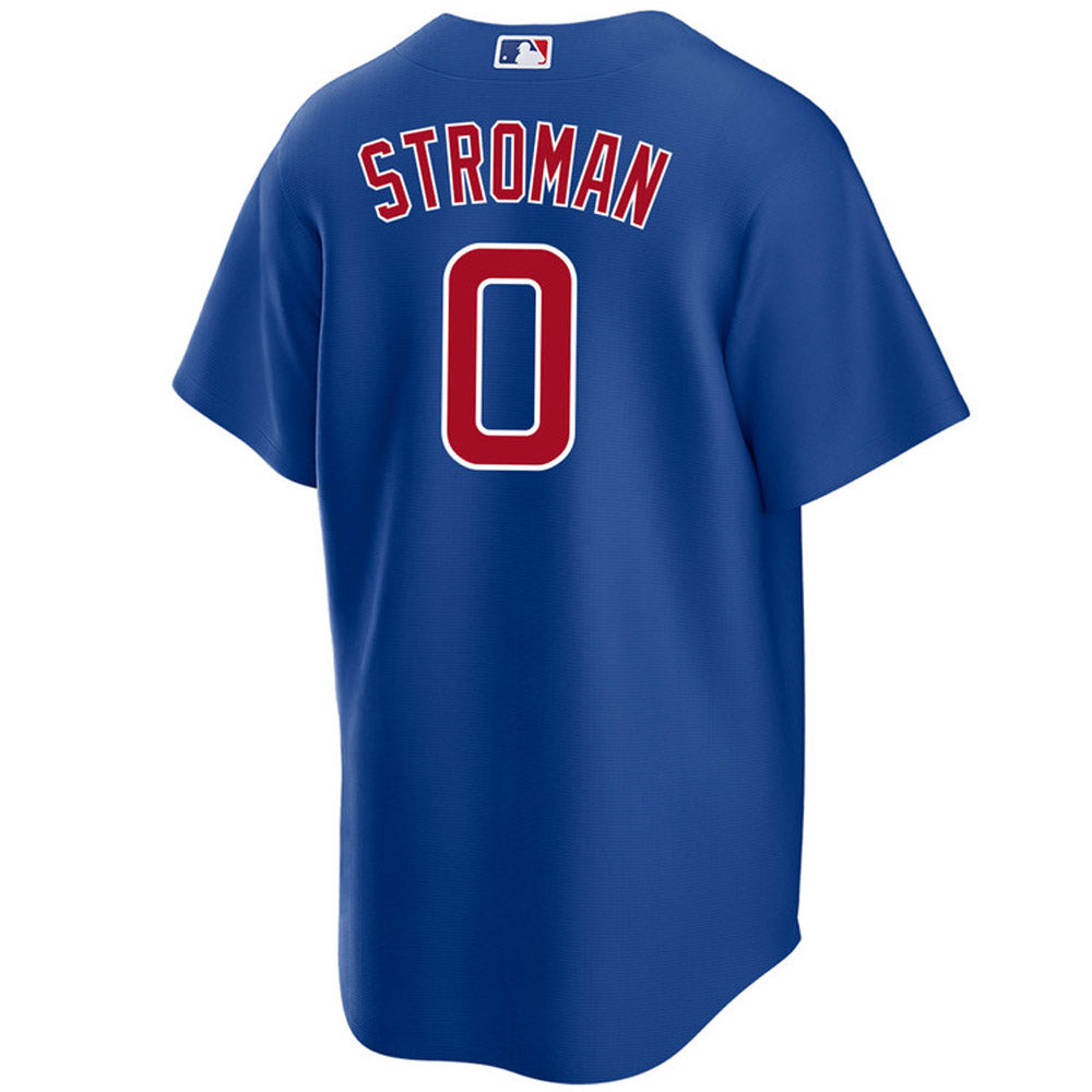 Men's Chicago Cubs Marcus Stroman Cool Base Replica Alternate Jersey - Blue